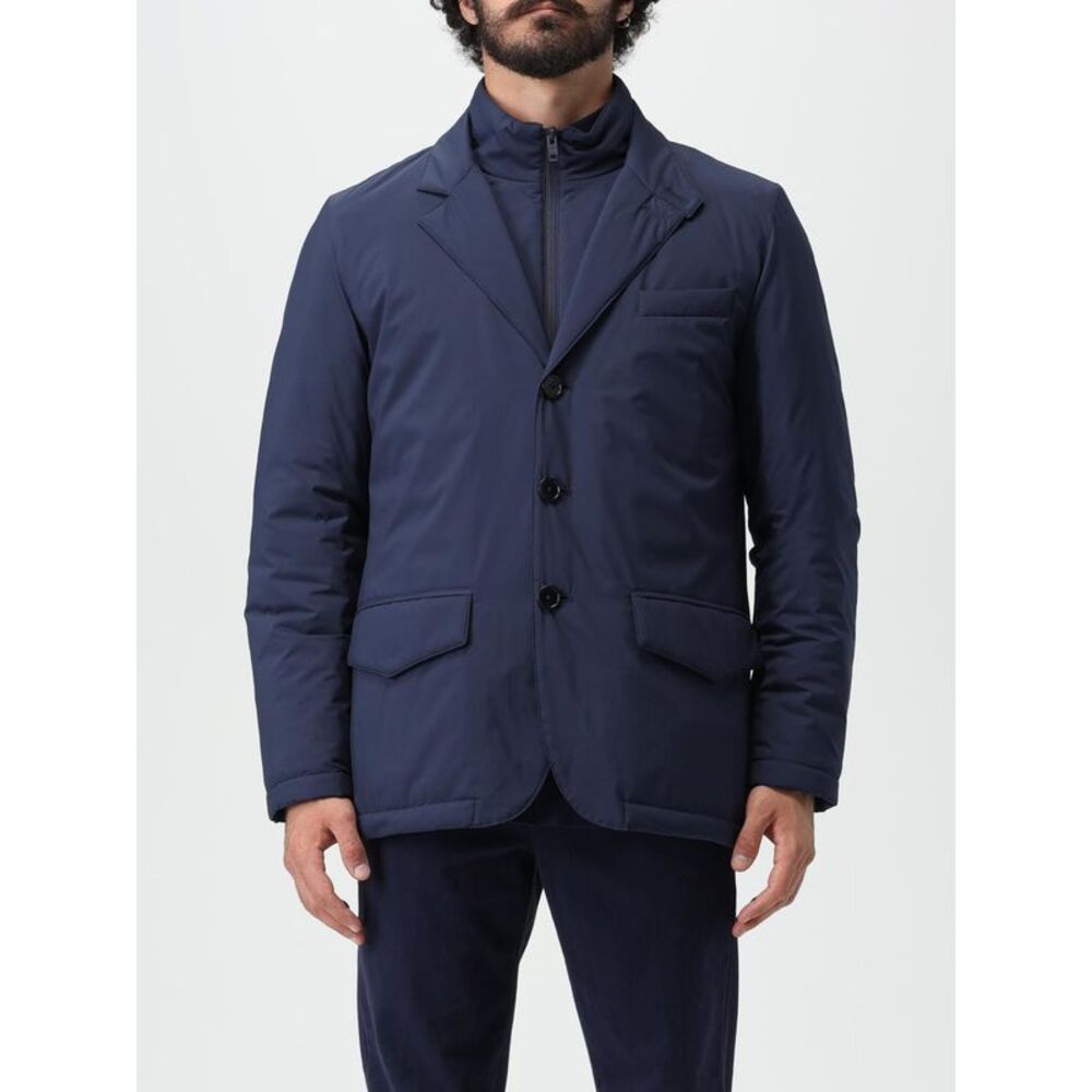 Fay Jacket Men Blue - Picture 1 of 4